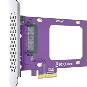 PCIe 3.0 to U.2 SFF-8639 Adapter, X4, for 2.5’’ U.2 NVMe SSD or 2.5" SATA SSD