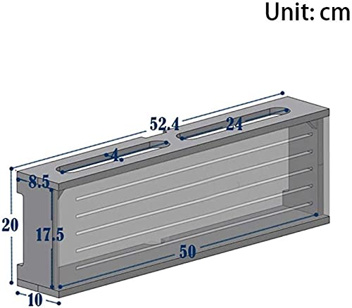 AVEEWA Wireless Router Storage Shelf Solid Wood Network Set-top Box Wall-Mounted Router Storage Box Socket Occlusion Box Wireless WiFi Router Shelf