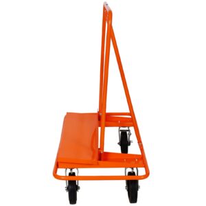 HomVent Heavy Duty Drywall Sheet Cart, 2400lbs Load Capacity Drywall Cart Dolly Drywall Sheet Cart & Panel Dolly Handling Sheetrock Sheet Panel Service Cart with Wheels (2400LBS)