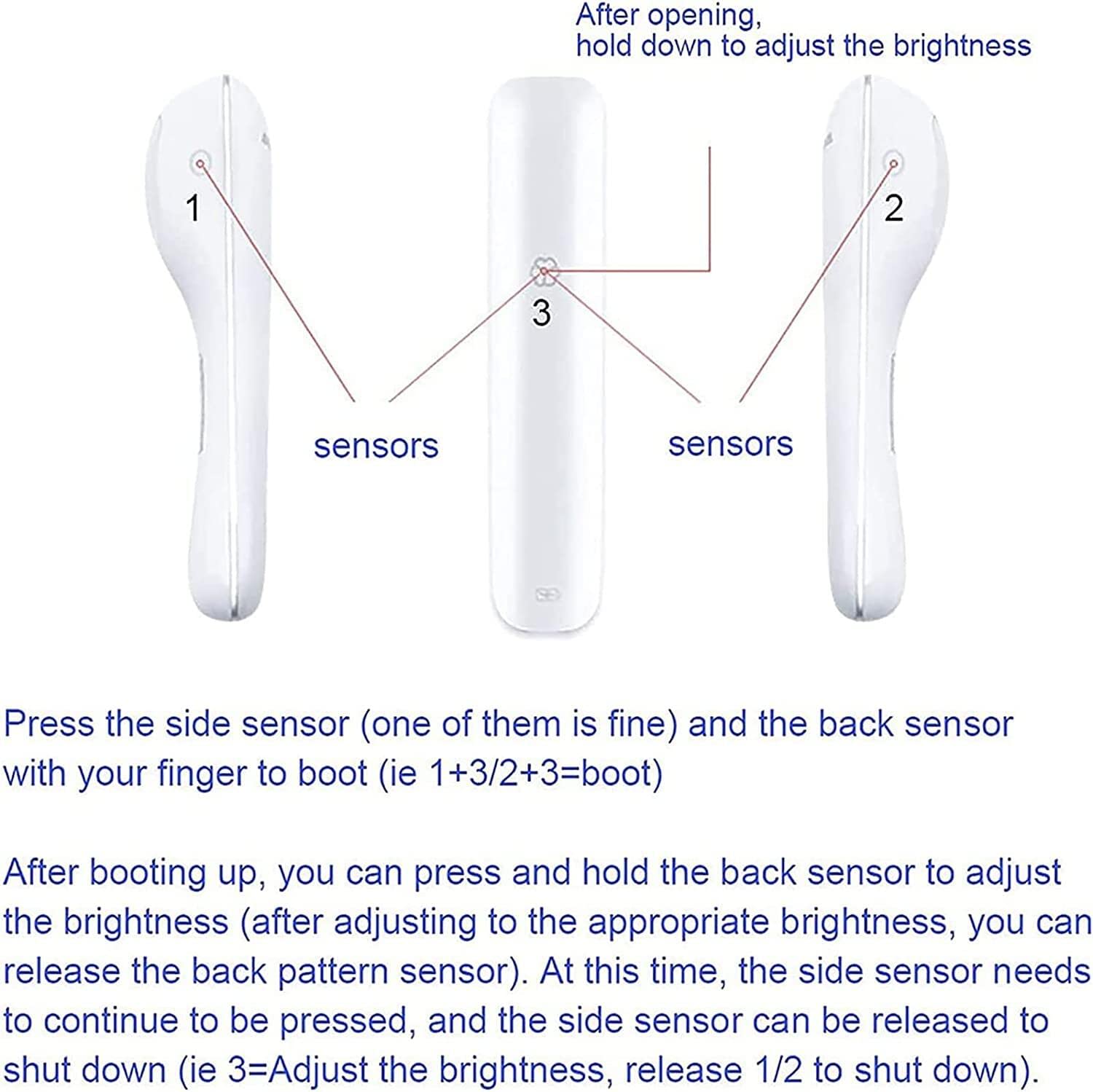 KTTR Handheld Vascular Display Instrument,Red Light Vein Finder, Vein Illumination Detector for Easy Finding Subcutaneous Veins Device for Hospitals Clinics Use