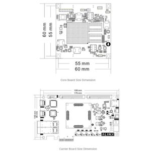 MiiElAOD AX7A035: XILINX Artix-7 XC7A35T FPGA Development Board A7 SoMs XC7A 35T SFP PCIe (AN9238 Package)