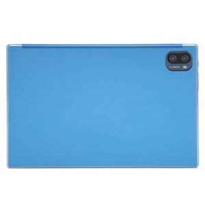 CHICIRIS Tablet HD, IPS HD Large Screen 4G Network 5GWIFI 10in Tablet 100‑240V Blue for Travel (US Plug)