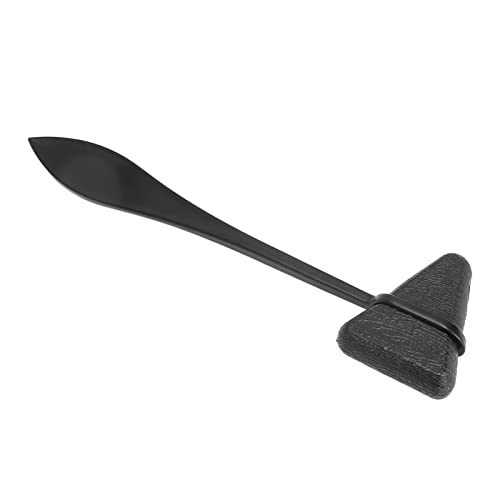 Neurological Testing Hammer, Ergonomic Neurological Percussion Hammer Triangular Black Zinc Alloy for Men for Muscle