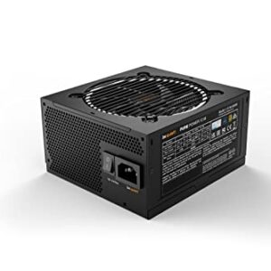 Pure Power 12 M 850W ATX 3.1, 80 Plus® Gold Modular Power Supply for PCIe 5.0 GPUs and GPUs with 6+2 pin connectors | 12VHPWR Cable Included, Silent 120mm be quiet! Fan | BN505