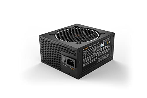 Pure Power 12 M 850W ATX 3.1, 80 Plus® Gold Modular Power Supply for PCIe 5.0 GPUs and GPUs with 6+2 pin connectors | 12VHPWR Cable Included, Silent 120mm be quiet! Fan | BN505