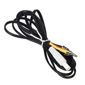 Clip Electrode Wire, Portable Flexible 5pcs Black TENS Electrode Wire for Men Women for Travel