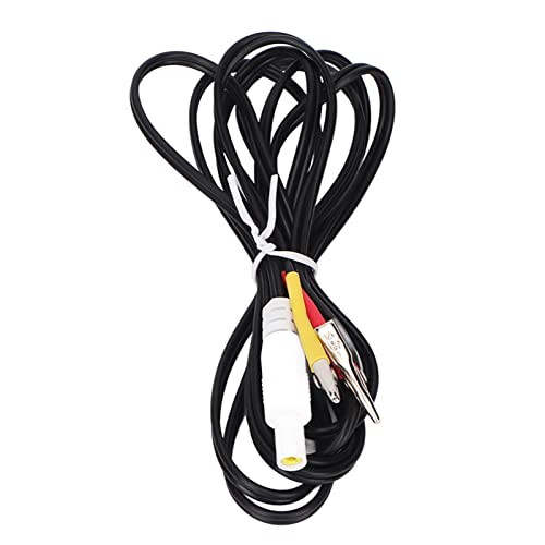 Clip Electrode Wire, Portable Flexible 5pcs Black TENS Electrode Wire for Men Women for Travel