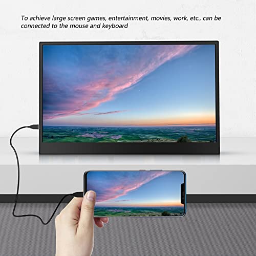 13.3 inches / 15.6 inches 1080P high-Definition with The Screen Device Portable Monitor, Cell Phone/Computer Extension Screen (Size : 13.3 inches)