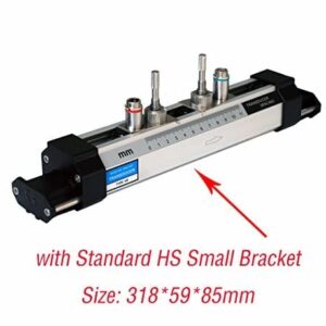 CNYST Ultrasonic Flow Meter Liquid Flowmeters with TS-2 Small Size Transducer and HS Small Bracket Pipe Diameter DN25 to 100mm Max Liquid Temperature 90 Degrees Celsius