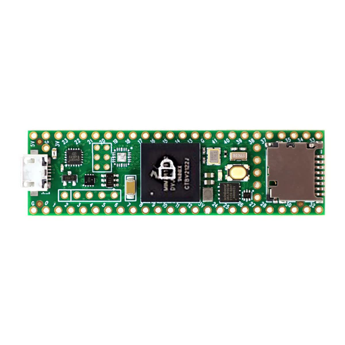 3DMakerWorld Teensy 4.1 Lockable Version USB Development Board Without Ethernet (No Pins)