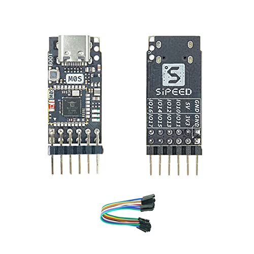 youyeetoo Sipeed M0S Dock tinyML RISC-V BL616 Wireless Wifi6 Module Development Board,TinyMaix, IOT Module, Support BT 5.2 and zigbee (Bundle B)