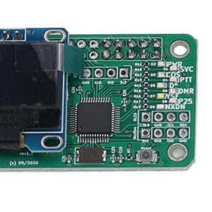 Hotspot Module, USB Easy to Upgrade DMR P25 YSF DSTAR USB Hotspot Board with Screen for Project Development