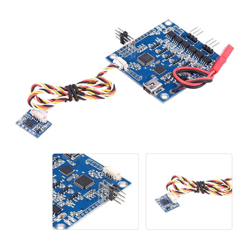 RiToEasysports Gimbal Driver, BGC 3.0 Mos Drive Large Current 2-Axle Brushless Gimbal Controller Board Driver with Sensor Brushless Gimbal Controller