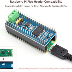 CAN Bus Module for Raspberry Pi Pico/Pico W, Enabling Long Range Communication Through SPI