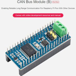 CAN Bus Module for Raspberry Pi Pico/Pico W, Enabling Long Range Communication Through SPI