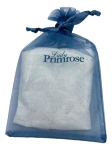 lady primrose, momentous dusting silk powder in logo sachet bag, refill, 3 ounces