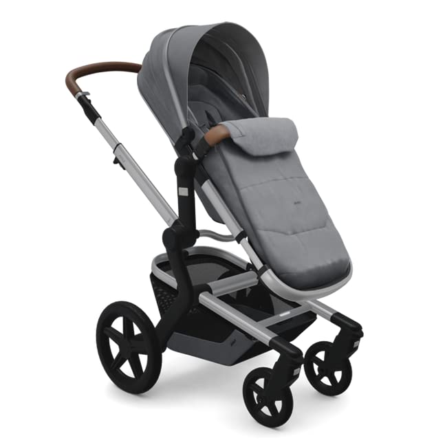 Joolz - Footmuff - Universal Stroller Accessory for Day, Day+, Day2, Day3, Geo, Geo2, Hub, and Hub Baby Strollers- All-Weather Companion - Warm & Cozy While On the Go (Gorgeous Grey)