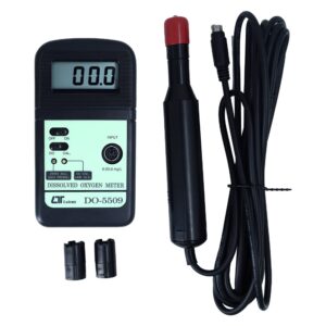 Dissolved Oxygen Meter (Range: 0 to 20.0 mg/L) for Aquarium, Agriculture, Fish Hatcheries, Mining Industries Alongwith Factory Calibration Certificate Model: DO-5509