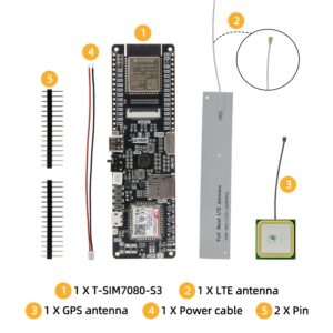 LILYGO ESP32-S3 T-SIM7080G-S3 SIM7080 TTGO Development Board Supports Cat-M NB-Iot with GPS