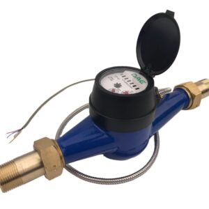 DAE MJ-100z 1" Encoded Water Meter with RS485 Communication, IP68, NPT Couplings, Gallons