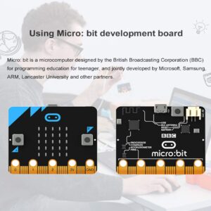 BBC Micro:Bit V2 Development Board Starter Kit and Micro bit V2 STEM Robotic for Kids