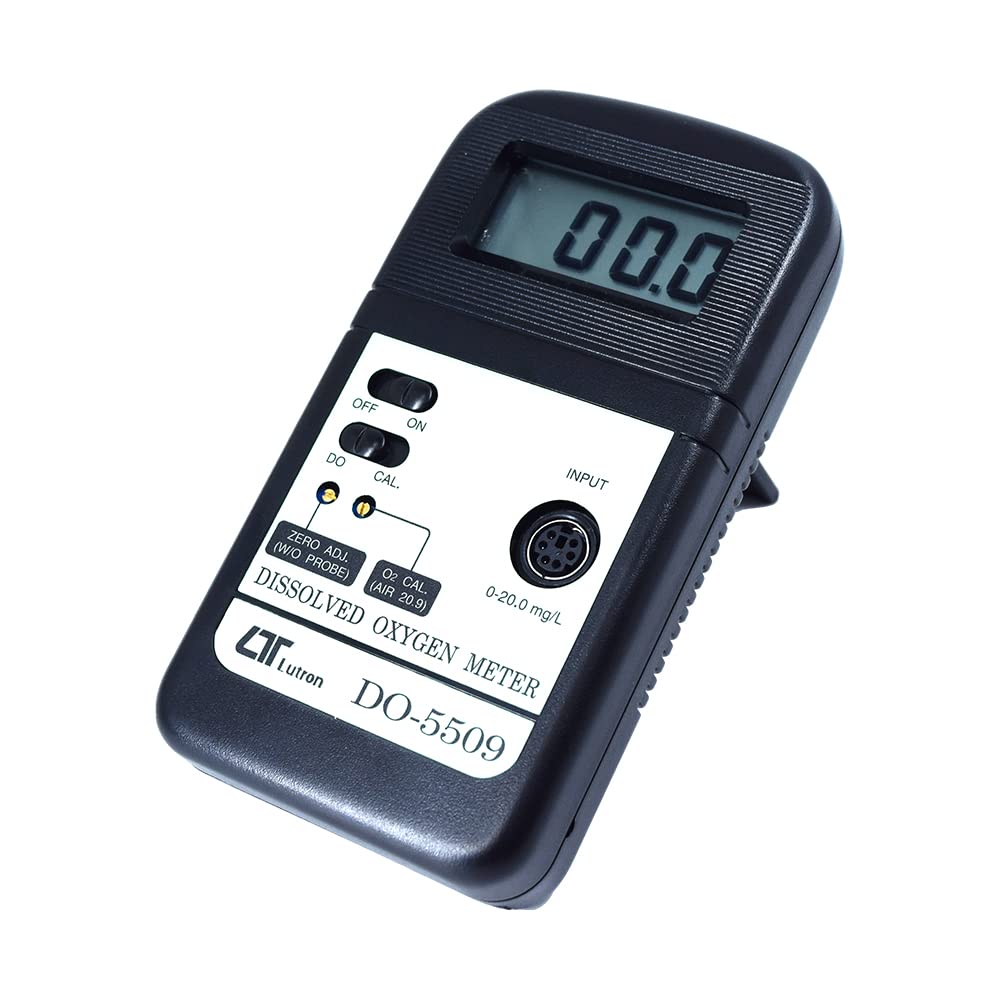 Dissolved Oxygen Meter (Range: 0 to 20.0 mg/L) for Aquarium, Agriculture, Fish Hatcheries, Mining Industries Alongwith Factory Calibration Certificate Model: DO-5509