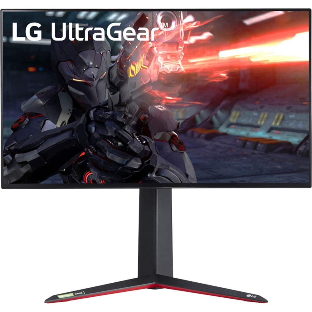 LG 27GN950-B 27 inch Ultragear 4K UHD Nano IPS 1ms 144Hz G-Sync Gaming Monitor Bundle with 2 YR CPS Enhanced Protection Pack