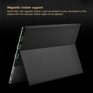 Serchou 15.6-inch IPS HD Portable Monitor with Mobile Phone/Computer/Gaming Console Expansion Support