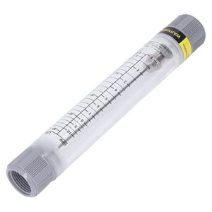 Flowmeter, 1-10GPM Acrylic Liquid Flow Meter Tube Type Transparent Accuracy Durable for Factory