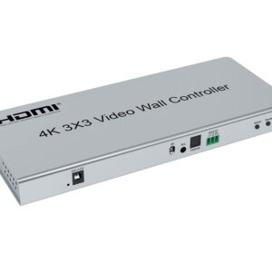 4K 3×3 Video Wall Controller(1x2/1x3/1x4/1x5/1x6/2x1/2x2/2x3/2x4/3x1/3x2/3x3/3x4/4x1/4x2/4x3/4x4) 4 TV Splicing Display Support 3840x2160/30Hz