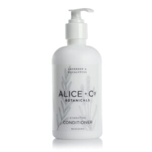 alice + co. conditioner - fairfield by marriott - towneplace - springhill - hotel bath amenities - lavender & eucalyptus - 8.5 oz conditioner