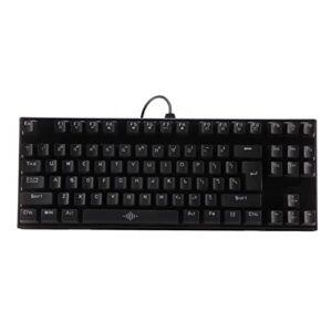 hosi blue switch mechanical keyboard, 87-key gaming keyboard rgb cool looking for a gaming room for the office