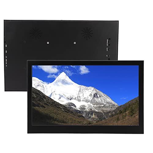 Fydun Color Screen Display, 13.3in Capacitive Touch Monitor Support HD with Speaker 100240V Multimedia VGA Input Interface