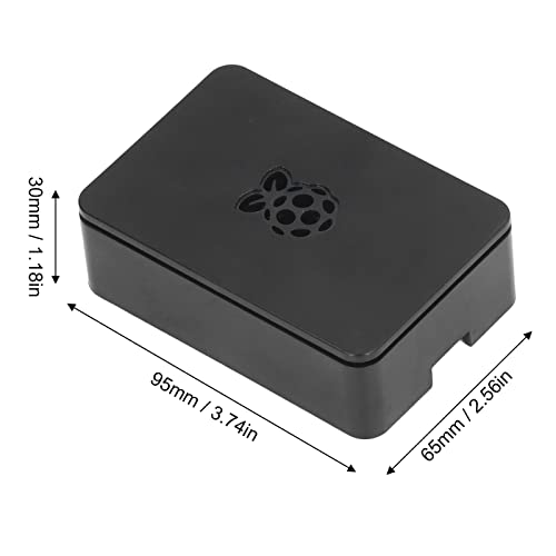 Protective Case, Household Dustproof Simple Connection ScratchResistant Heat Dissipation Shell (Black)