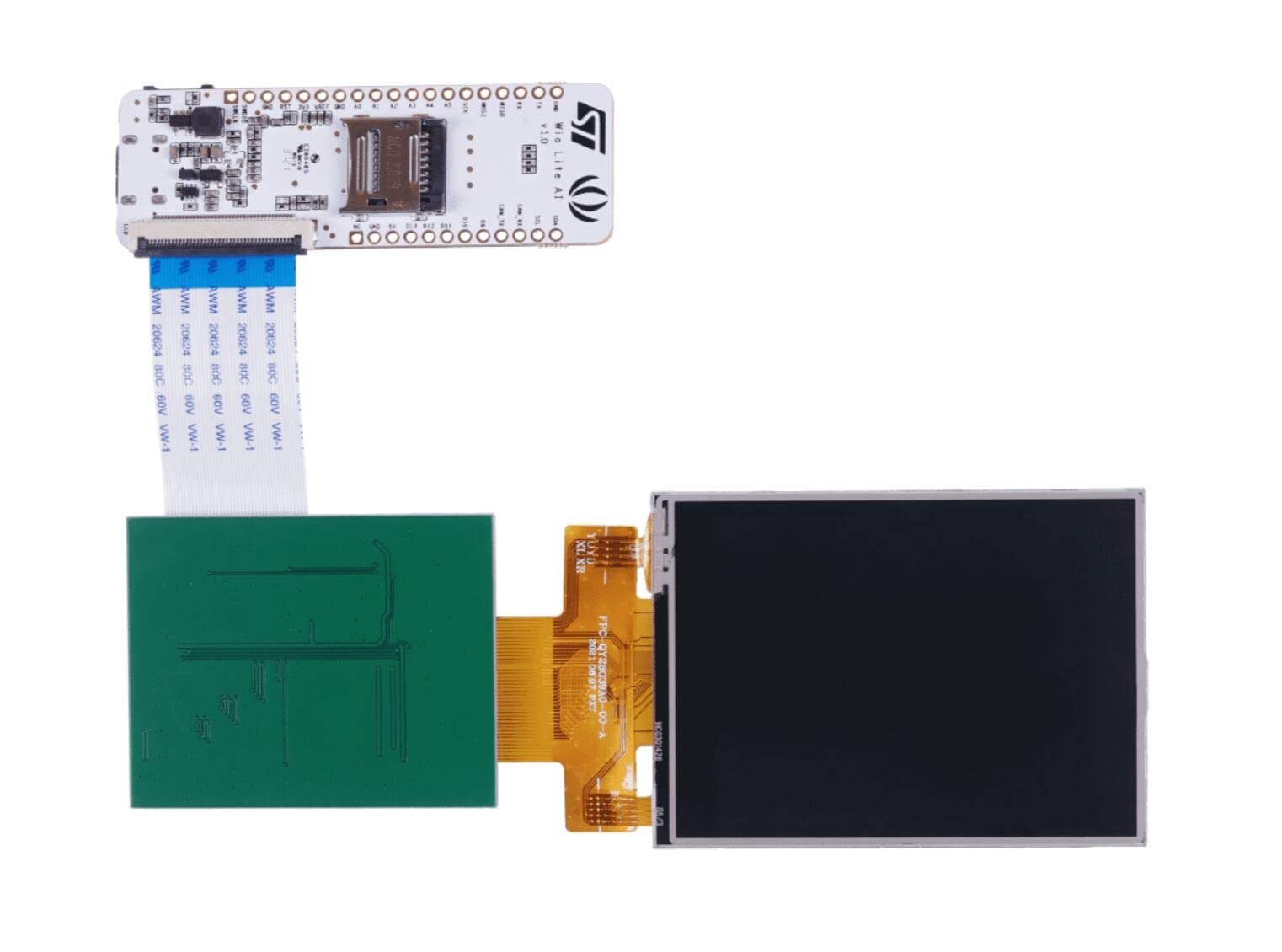 NGW-1Set Wio Lite AI: Powerful AI Vision Development Tool kit Based on The STM32H725AE chip with RGB LCD and Camera