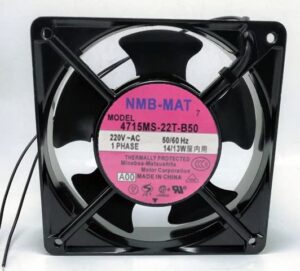 4715ms-22t-b50 fan 220vac 14/13w 12cm 2-wire fan