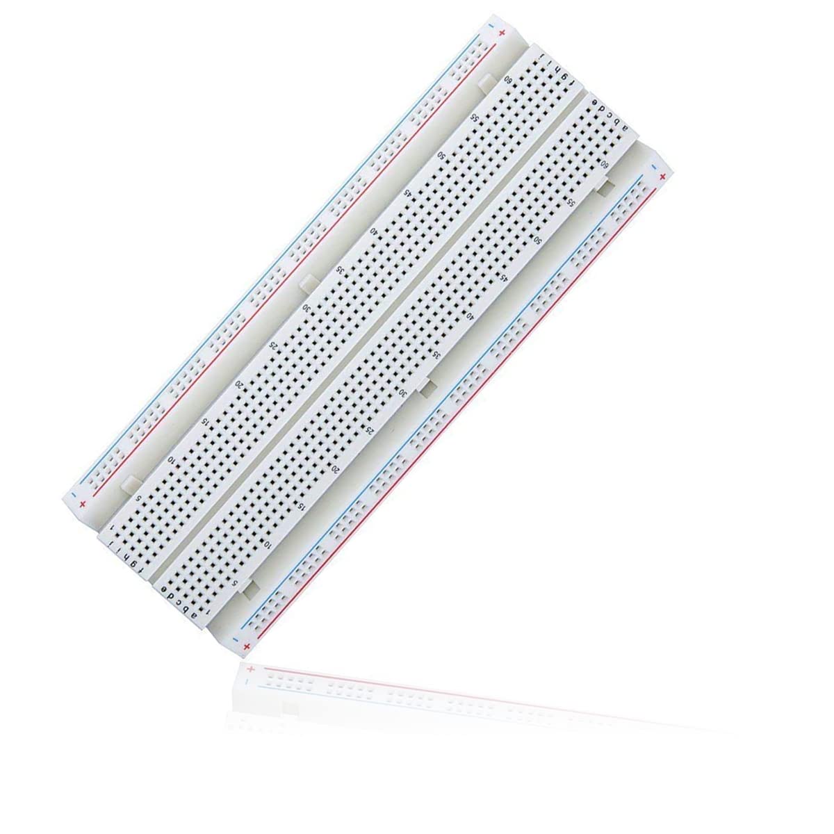 MB-102 Solderless Breadboard 830 Tie Points Protoboard PCB Board with Power Supply Module Multicolored Cable for Arduino DIY Electronics