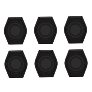 nusitou 6pcs camera cover lap desks black webcam cover usb camera cover slide privacy lens cover webcam privacy cover computer webcam usb webcam cover linux laptop self made abs sticker