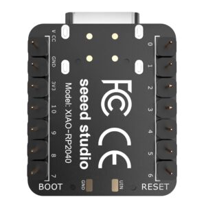 Seeed Studio XIAO RP2040 Pre-Soldered with USB to USB-C Cable - Supports C, Arduino, MicroPython and CircuitPython