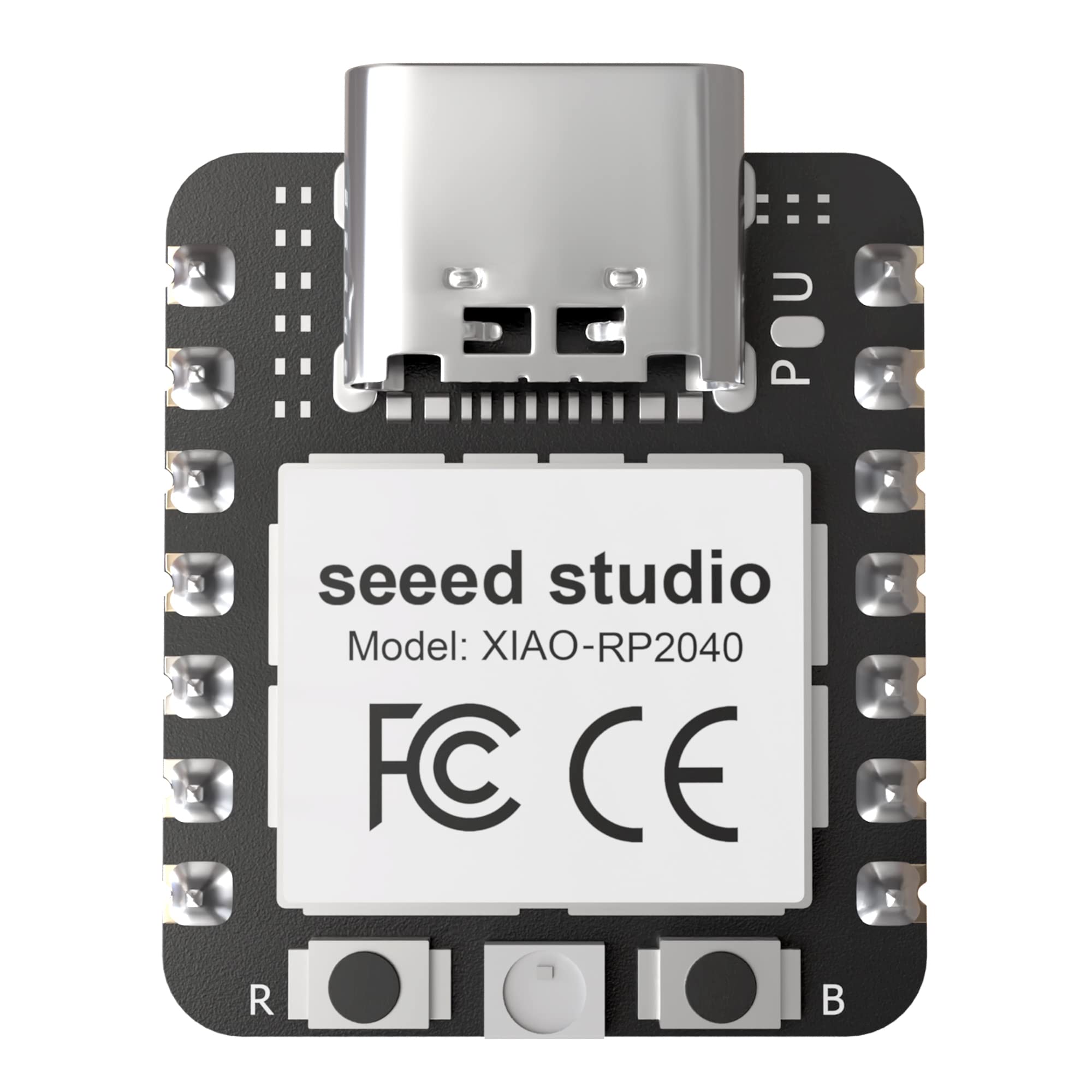 Seeed Studio XIAO RP2040 Pre-Soldered with USB to USB-C Cable - Supports C, Arduino, MicroPython and CircuitPython