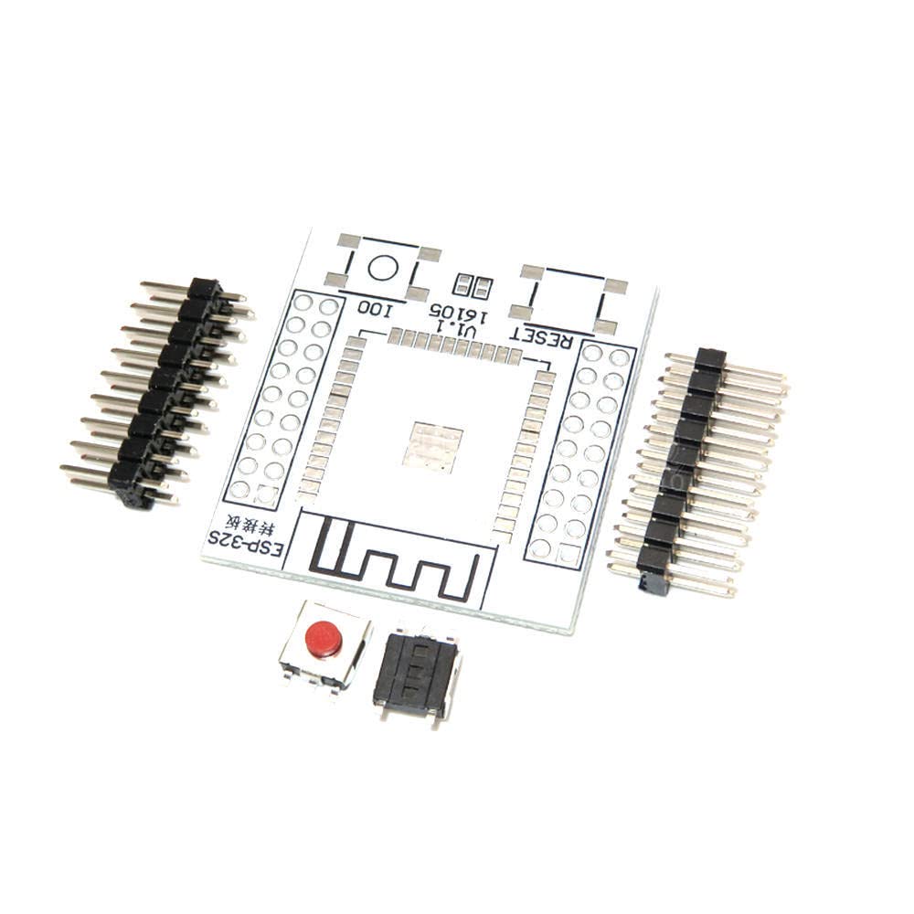 1Set ESP32 ESP-WROOM-32 IoT WiFi WLAN BLE Module+ESP-32S Adapter Board