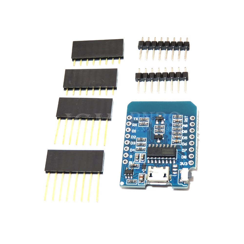 5pcs D1 Mini - Mini NodeMcu 4M Bytes Lua WiFi Internet of Things Development Board Based ESP8266 by WeMos