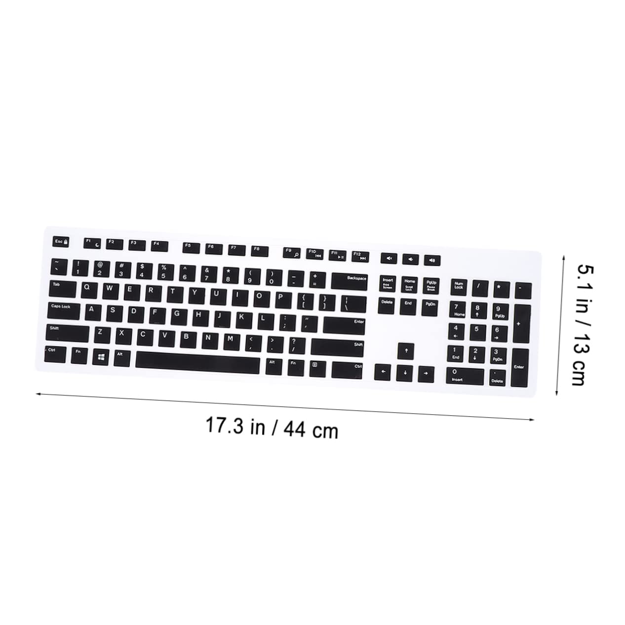 ULDIGI 1 Pc Keyboard Protector Keyboard Protective Cover Anti-Leak Keyboard Cover Keyboard Protective Film Practical Protection Cover Chocolate Shape Keyboard Cover