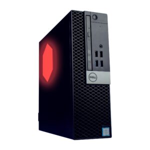 Dell Optiplex 5060 (RGB) Desktop Computer | Quad Core Intel i5 (3.2GHz) | 8GB DDR4 RAM | 500GB SSD Solid State | 22in LCD Monitor | RGB Ultimate Desktop Kit | Windows 11 Pro (Renewed)