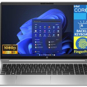 HP Probook 450 G10 15.6" FHD IPS Laptop (Intel i5-1334U 10-Core, 16GB RAM, 2TB PCIe SSD, Intel Iris Xe, Fingerprint, Backlit KB, WiFi 6E, Bluetooth 5.3, Win 10 Pro) with Dockztorm Hub