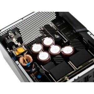 ASUS ROG Thor 1600W Titanium (1600 Watt, Fully Modular Power Supply, 80+ Titanium, Lambda A++ Certified, GaN MOSFETs, Digital Power Control, ROG heatsinks, 135mm PWM Fan, 0dB Mode, OLED Panel)