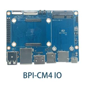 youyeetoo Banana Pi BPI-CM4,Raspberry Pi CM4 Compatible, Amlogic A311D Quad Core ARM Cortex-A73, 4G LPDDR4 16G eMMC Onboard WIFI5,Minipcie 26PIN Run Android Armbian Linux (BPI-CM4)