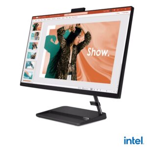 Lenovo 2023 IdeaCentre 3i 27" FHD IPS Touch All-in-One Computer 13th Intel 8-Core i5-13420H Iris Xe Graphics 32GB DDR4 512GB SSD WIFI AX RJ-45 Webcam HDMI Wireless KB&Mouse Windows 11 Pro w/RE USB