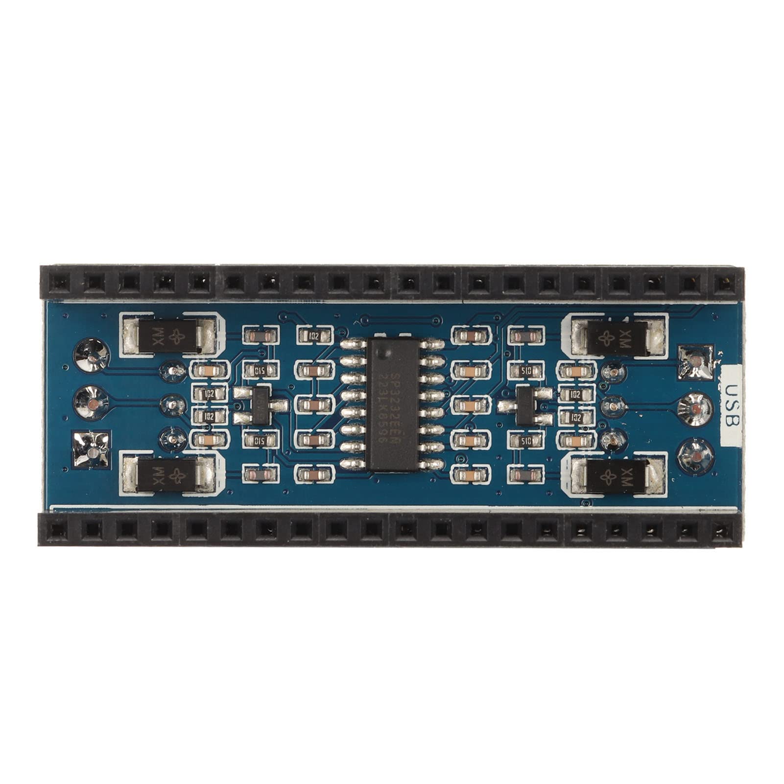 Yoidesu Expansion Board, for Pico 2CH RS232 Dual Channel UART Interface Easy Conversion for Raspberry Pi for Pico Mainboard RS232 Expansion Board