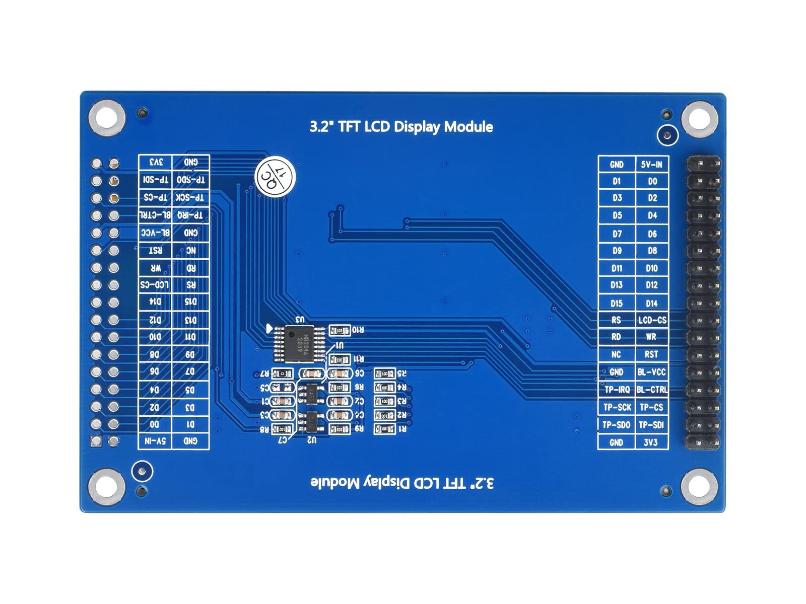 waveshare 3.2inch 320x240 Touch LCD (D) for STM32,ILI9341 LCD Controller,XPT2046 Touch Panel Controller with Touch Panel and Stand-Alone Controllers